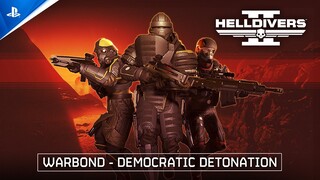 Helldivers 2 - Warbond: Democratic Detonation Trailer | PS5 & PC Games