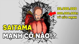 Áo Choàng Hói Saitama Mạnh Cỡ Nào? - Nguồn Gốc và Sức Mạnh