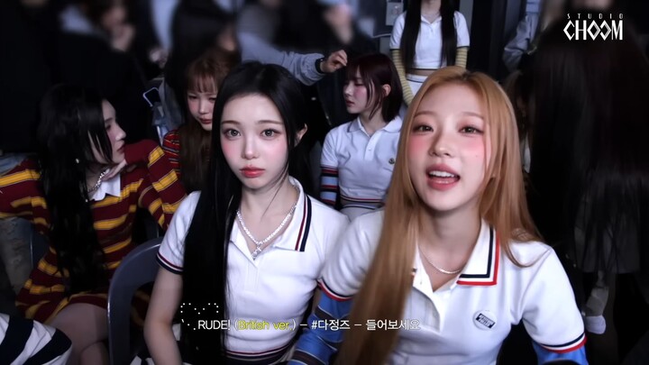 [ID SUB](Behind) Hearts2Hearts 'RUDE!' | STUDIO CHOOM ORIGINAL (auto translate)