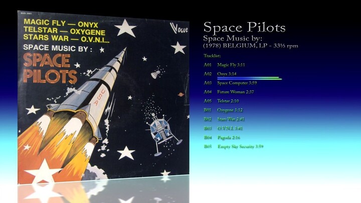 Space Pilots (1978) Space Music by [LP - 33⅓ RPM]