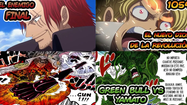 ONE PIECE 1054 - แชงค์จะเผชิญหน้ากับลูฟี่ ซาโบ้สังหารคิงคอบร้า