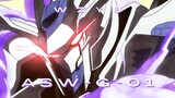 [Gundam/Potongan Campuran/Pembakaran Tinggi] Bayali Gundam, kepala dewa iblis dan bendera kerajaan N
