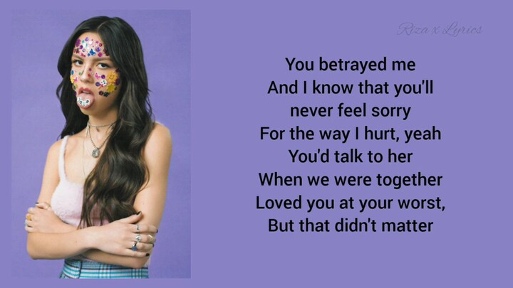 Olivia Rodrigo - Traitor [Lyrics]