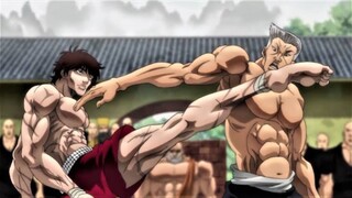 Baki Fights Cho at Kaioh