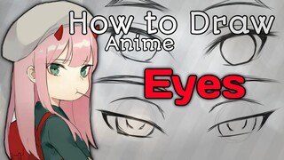 How to Draw Eyes - Anime style