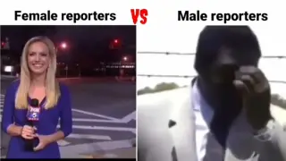 Famale Reporters Vs Male Reporters