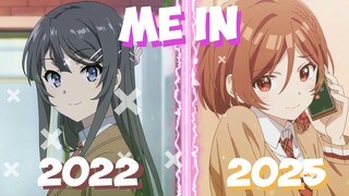 Amv Let Me Love You - Me in 2022 vs 2025, udah 3 tahun tapi belum sepuh juga😭😭