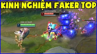 Đây là kinh nghiệm đi top được Faker đúc kết, Kinh ngạc trước số lính có thể đứng cùng một vị trí