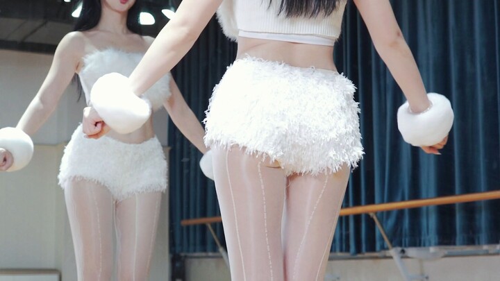 Hangat dan berbulu lembut ~ [Langkah Kucing Putih yang Ceria dan Menggemaskan]