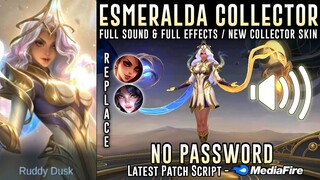 Esmeralda Light Envoy Collector Skin Script No Password | Full Sound & Full Effects | Mobile Legends