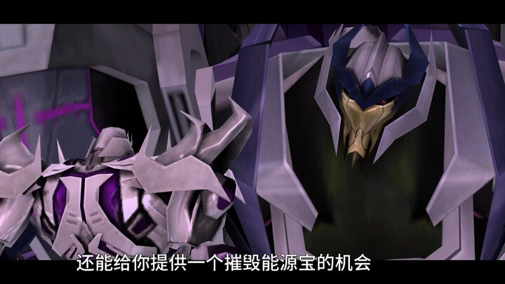 What kind of story did the Transformers animated series–adapted game from 15 years ago tell? p5