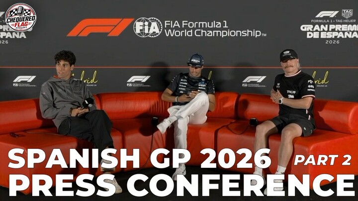 F1 Pre Race Drivers Press Conference Spanish Grand Prix 2026 | PART 2