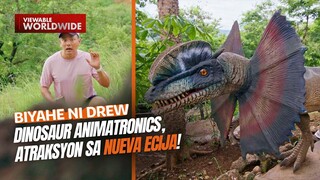 Dinosaur animatronics, atraksyon sa Nueva Ecija! | Biyahe ni Drew