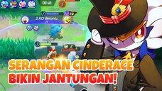 SERANGAN CINDERACE BIKIN JANTUNGAN! - Pokemon Unite