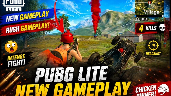 PUBG lite New gameplay 😎😁