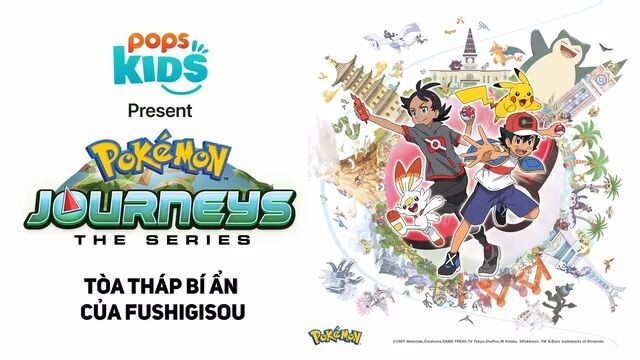 [Pokemon S23] tập 3 : Tòa Tháp Bí Ẩn Của Fushigisou Lồng Tiếng