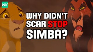 Why Didn’t Scar Stop Simba Himself? | Lion King Theory: Discovering Disney