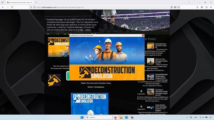 Deconstruction Simulator Descargar Juego PC
