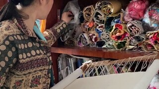 التطريز العشوائي، يستخدم الإبرة بدلًا من الفرشاة والحرير بدلًا من الألوان، الشكل عشوائي لكن المعنى ل