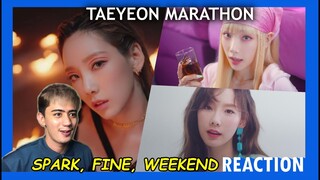 [EXPLORING TAEYEON] - Spark + Fine + Weekend REACTION VIDEO MARATHON