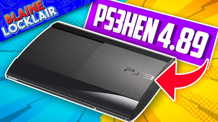 Jailbreak Any PS3 on 4.89 With PS3HEN! Here's How