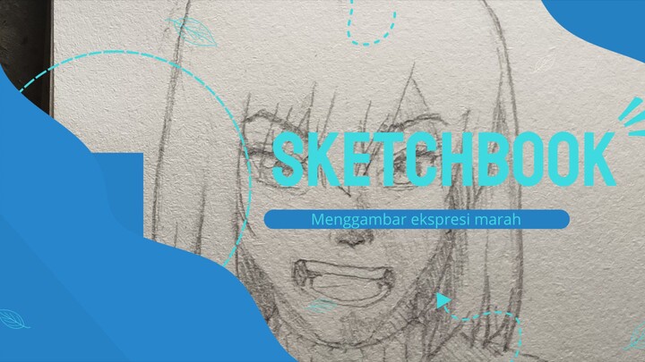 drawing an angry girl