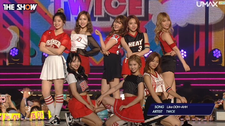 【4K LIVE】TWICE – Like OOH-AHH (160628 UMAX UHD The Show)