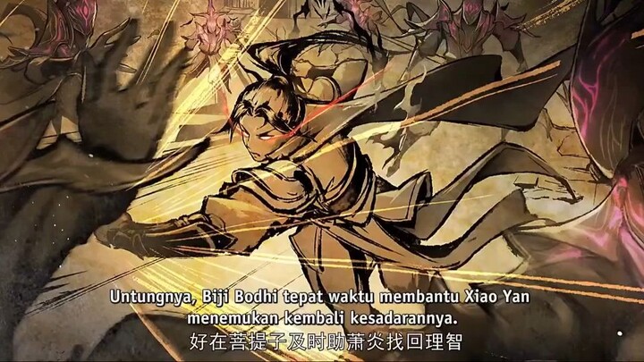 btth episode 168 Xiao yan berhasil menjinakkan pohon bodhi