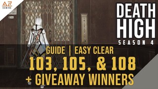 LifeAfter: Death High S4 (103rd, 105th and 108th) Easy Clear + GIVEAWAY WINNERS | Azzel83