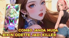 COMBO JANDA MUDA (PAINTED SKIN BUTTERFLY FAIRIE) BIKIN ODETTE JADI KILLER