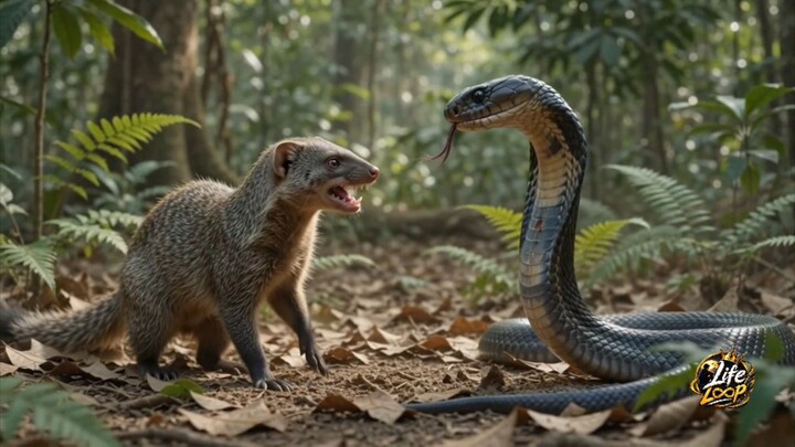 Snake vs Mongoose Fight