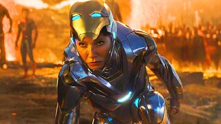Why is Pepper Potts's suit blue? The answer was revealed in Iron Man 1!