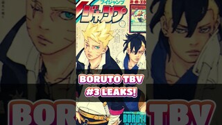 Boruto TBV Chapter 3 " Leaked" News, Cover Page REVEAL! | #shorts #anime #boruto