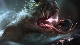 Proses produksi ilustrasi Zhu Jiuyin untuk "The Book of Raising Spirits with Evil"