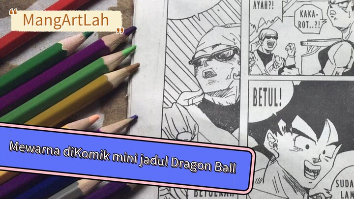 Mewarna di komik mini jadul