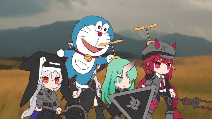 [Arknights/Too Many Elements] Doraemon Persecution Integration Movement?!!
