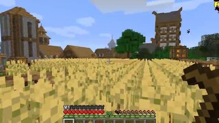 FOXB THỬ THÁCH 24 GIỜ KHÁM PHÁ NGÔI NHÀ BÚP BÊ TRONG MINECRAFT_REDHOOD TẶNG NHÀ