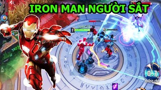 Gánh Team Bằng IRON MAN Người Sắt Mạnh Nhất - Game Moba 5vs5 Giống Liên Quân - MARVEL SUPER WAR