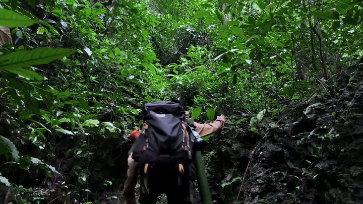 Hari ke 3 bertahan hidup selama 100 hari di hutan karst terbesar ke 2 didunia..