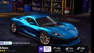 Need For Speed: No Limits 291 - Calamity: Rimac Nevera on Dimensity 6020 and Mali-G57