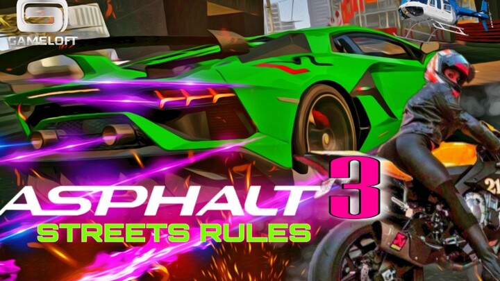 The remake of "Asphalt 3: Rules of the Street" debuts on the site! Unofficial "play the full page" f