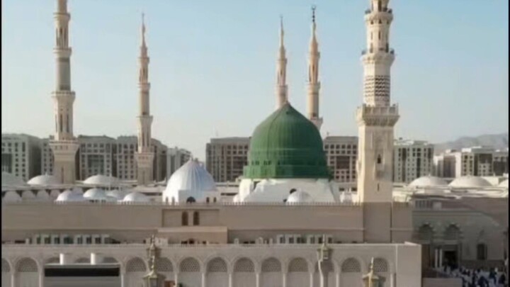 मदीना शरीफ का खूबसूरत नज़ारा 💚 | Masjid E Nabawi ﷺ | Madina Sharif Status