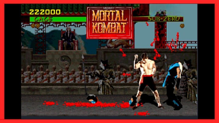 MORTAL KOMBAT 1992 — ARCADE, FATALITY, SANGUE E NOSTALGIA ! 🔥🩸 Johnny Cage