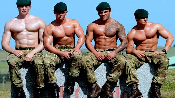 جندي - 50 سنت - رقص الرجال المثير