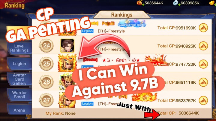 Di Game ini Battle Power bukan segalanya 🤭
