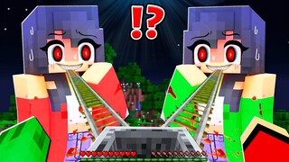 How Mikey and JJ GET INSIDE Aphmau TITANS ? Mikey and JJ BECAME  Aphmau ! - in Minecraft Maizen