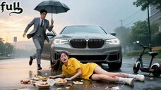 CEO AccidentallyKnock Over A Poor Girl On Rainy Night! As Compensation,He Immediately Marry Her!