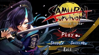 Today's Game - SAMURAI Survivor: Undefeated Blade Gameplay