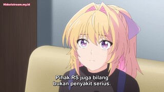 Eps_10 senior kerja blonde cantik sok keras tapi aslinya canggung [My Awkward Senpai]