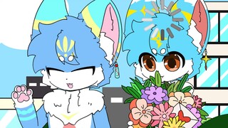 furry中学第33集：这花送我喜欢的那位！！【furry小动画／兽剧】